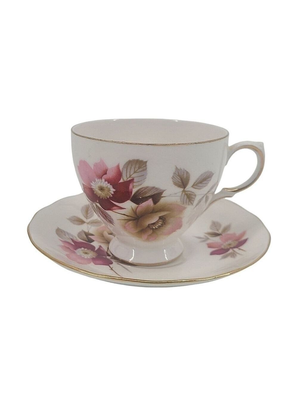 Royal Vale | Vintage Teacup & Saucer (8317) pattern from Ridgway (Ridgways)